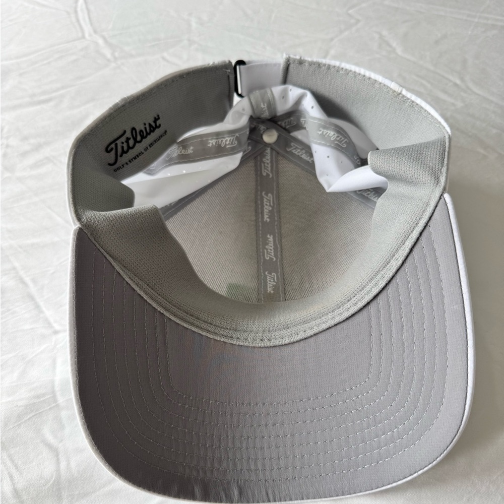 Titleist White Hat With Mint Logo Patch - image 3